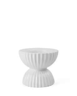 Lysestake Tura kubbelys 11.5cm-Lyngby porcelæn Clearance