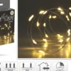Lyslenke Silver Wire 80ledlys varmhvit 3,95m-Ki Sale