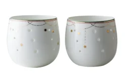 Lyslykt 8cm Julemorgen Girlander 2stk-Wik & walsøe