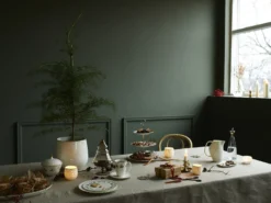 Lyslykt 8cm Julemorgen Girlander 2stk-Wik & walsøe