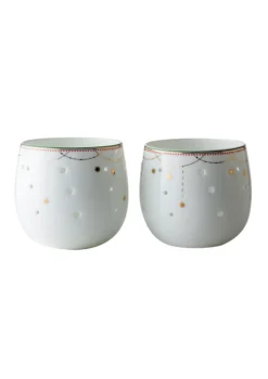 Lyslykt 8cm Julemorgen Girlander 2stk-Wik & walsøe
