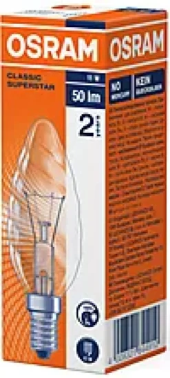 Lyspære Classic BW E14 11W-Osram Discount