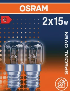 Lyspære for stekeovn E14 2stk-Osram Online