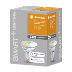 Lyspære smart+wifi PAR16 50 dim 5W GU10-Ledvance Best