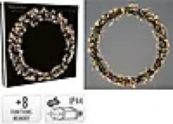 Lysring 400ledlys 48cm varmhvit-Ki New