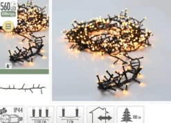 Lysslynge 560ledlys ekstra varmhvit IP44 11m-Ki Hot