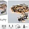 Lysslynge Micro Cluster 1000ledlys ekstra varmhvit IP44 20m-Ki Best