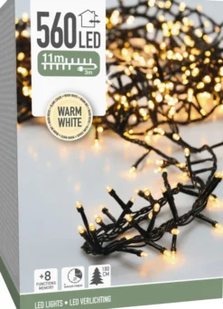 Lysslynge Micro Cluster 560ledlys varmhvit 11m-Ki Outlet