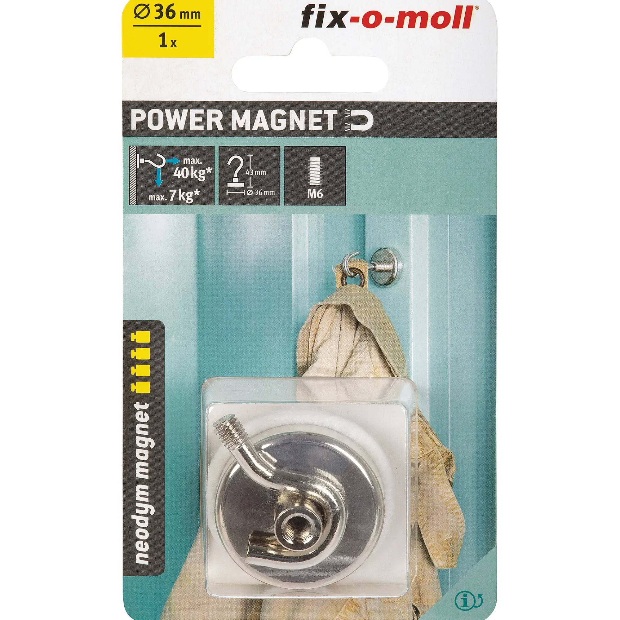 Magnet krok SK max 40kg-Fix O Moll Outlet