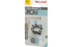 Magnet med silikonbeskyttelse ø19x4mm 1kg 4stk-Fix O Moll Sale