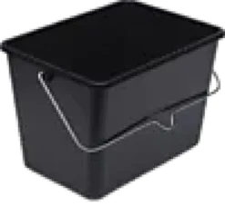 MALERULLBØTTE J2827 SVART 7L-Jordan Discount