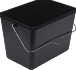MALERULLBØTTE J2827 SVART 7L-Jordan Discount