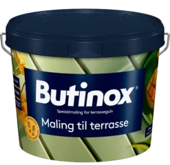 Maling Terrasse Klassisk Hvit 2,7L-Butinox Hot