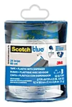 Maskeringsfilm i dispenser 60cmx27,4m-Scotch Clearance
