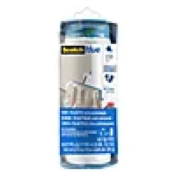 Maskeringsfolie i dispenser med maskeringstape 270cmx17m-3m New