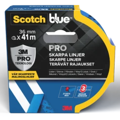 Maskeringstape 2093 36mmx41m for skarpe malekanter-Scotch Outlet