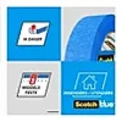Maskeringstape 2090 36mmx41m for ute-innendørs bruk-Scotch Best