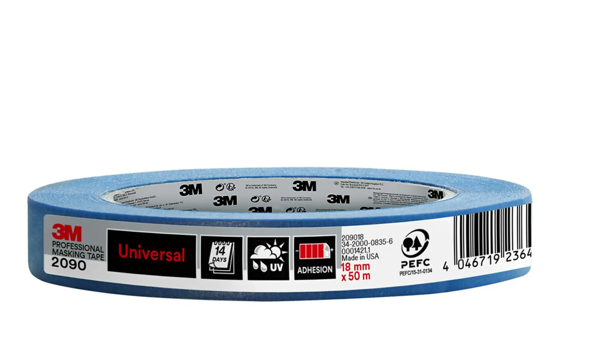 Maskeringstape UV 18mmx50m-3m Outlet