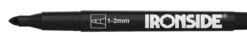 Merkepenn rund spiss Svart-Ironside Outlet