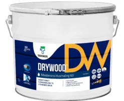 Mesterens husmaling 60-65 glans oker base 9l-Drywood Sale