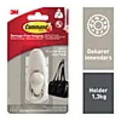 Metallkrok Classic rund medium-Command