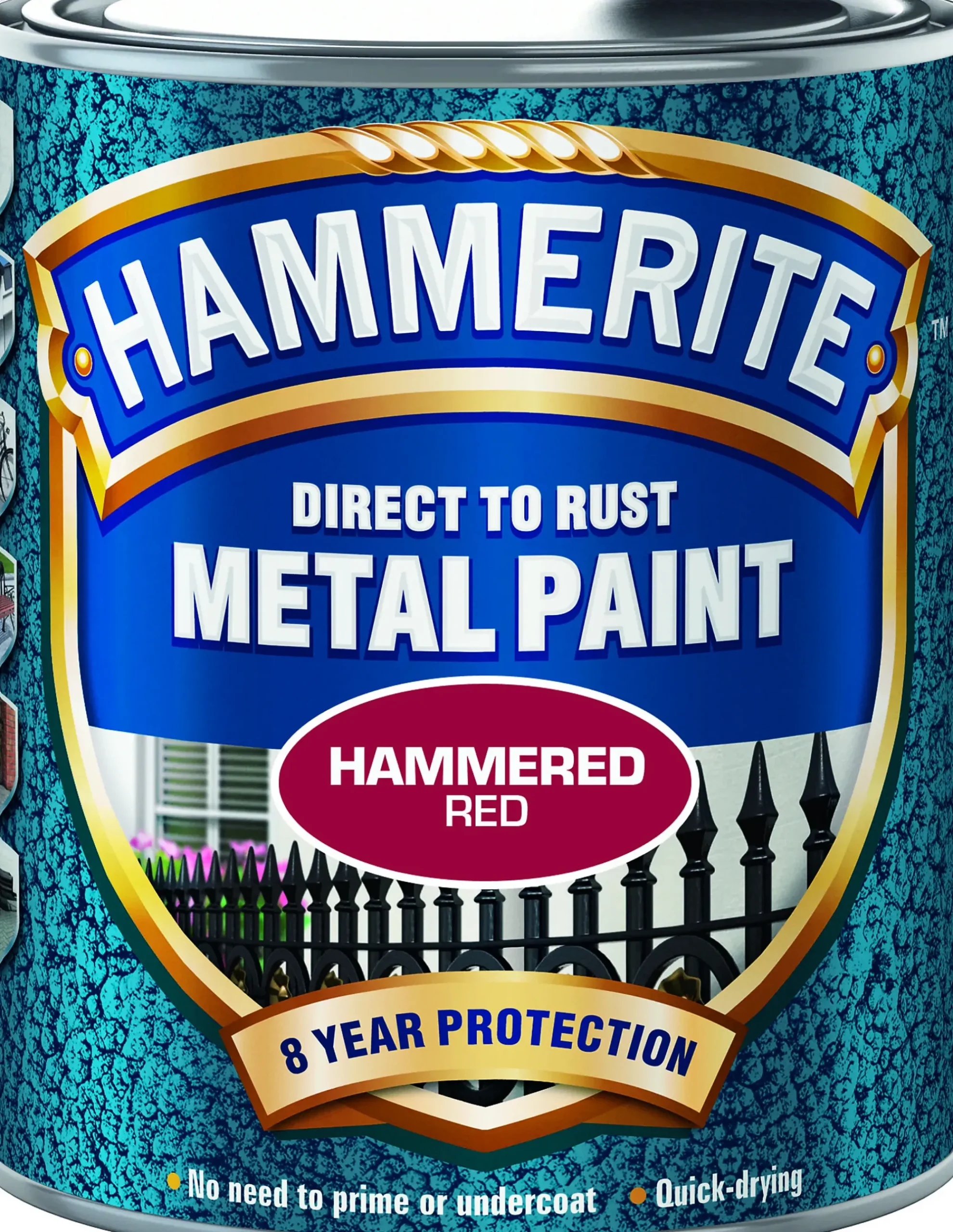 METALLMALING RØD 750ML-Hammerite