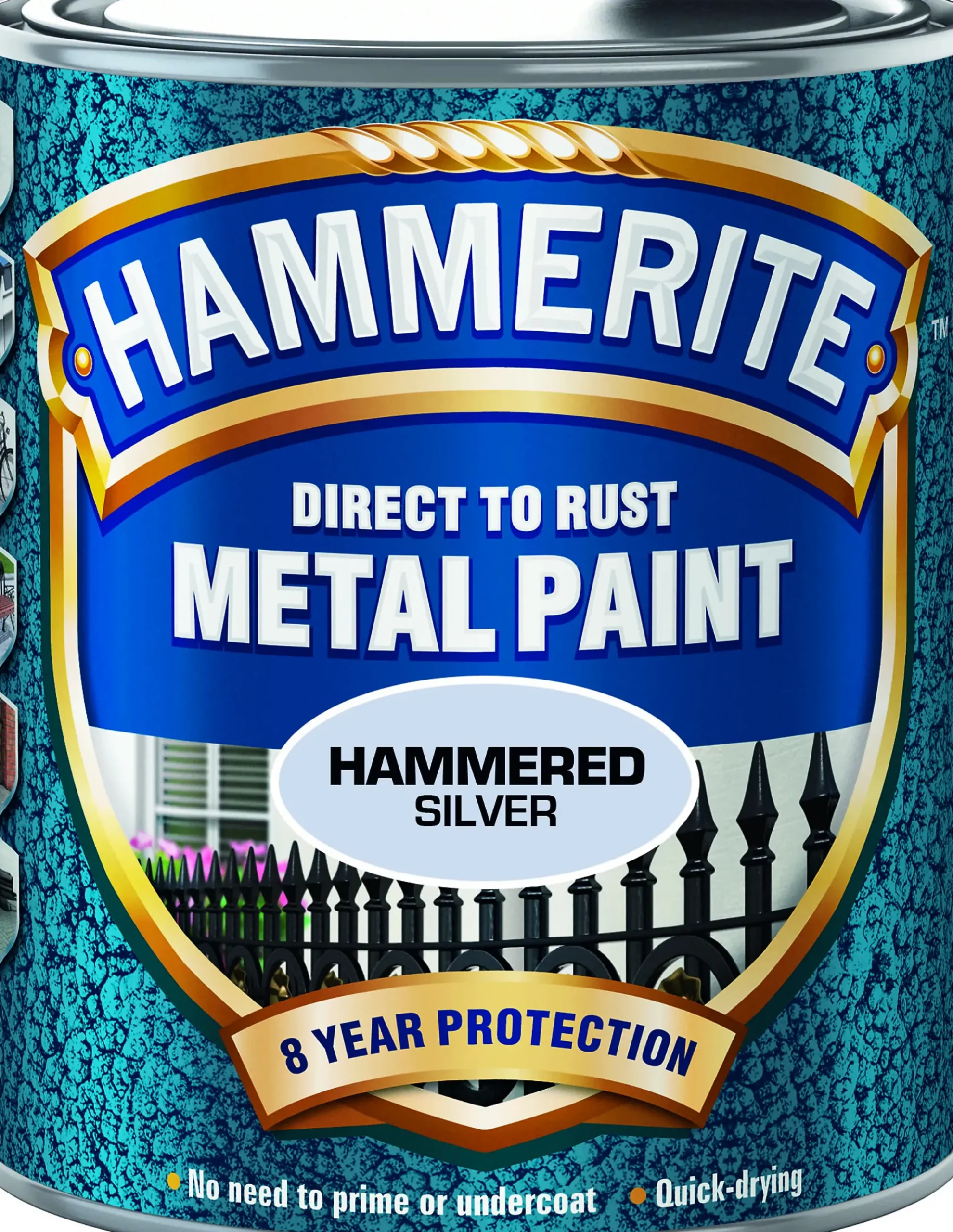 METALLMALING SØLVGRÅ 750ML-Hammerite Sale