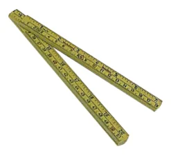 Meterstokk 61-1-6 mm/ glassfiber 1m-Hultafors New