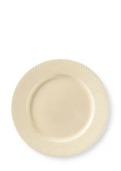 Middagstallerken Ø27cm Rhombe Earth Marble-Lyngby porcelæn Outlet