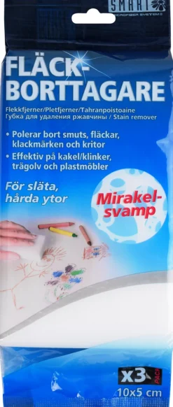 Mirakelsvamp 3stk-Smartmicrofiber