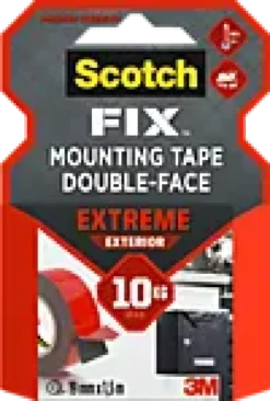 Monteringstape EXTREME 19mmx1,5m utendørs 10kg-Scotch New