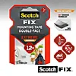 Monteringstape EXTREME 19mmx1,8m innendørs 12kg-Scotch Outlet