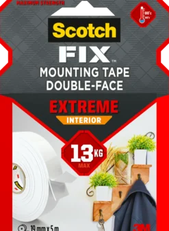 Monteringstape EXTREME 19mmx5m innendørs 13kg-Scotch Discount