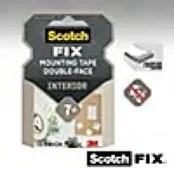 Monteringstape 19mmx1,5m innendørs 7kg-Scotch Clearance