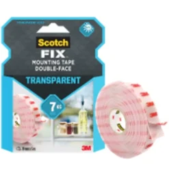 Monteringstape transparent 19mmx5m innendørs 7kg-Scotch Clearance