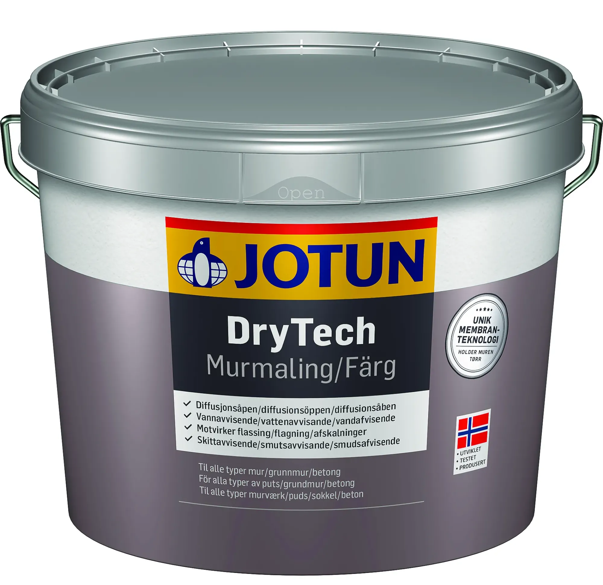 MURMALING MØRKGRÅ BASE DRYTECH 2,7L-Jotun Discount