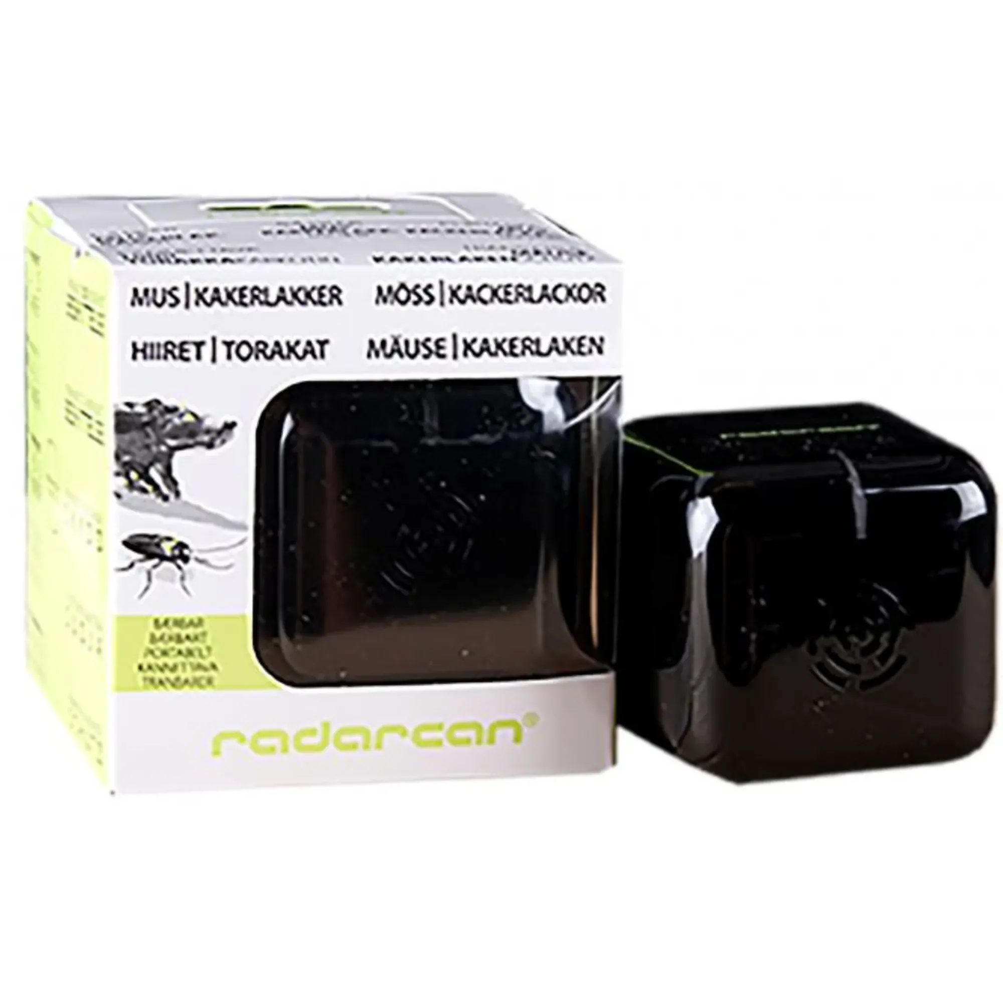 Mus/kakkerlakkjager R10 bærbar-Radarcan Outlet