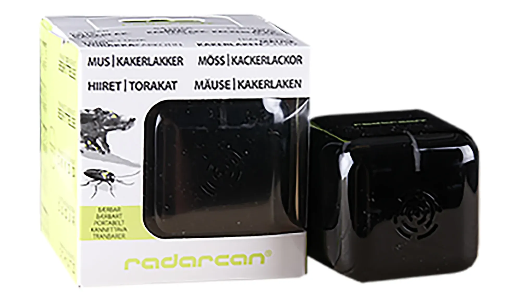 Mus/kakkerlakkjager R10 bærbar-Radarcan Outlet
