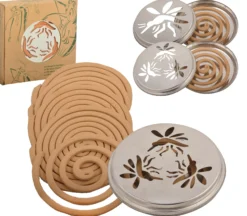Myggspiral citronella i metallboks furu/edelgran/citron 10stk- Outlet