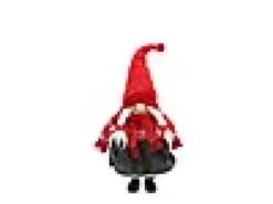 NISSE JENTE 80CM RØD/GRÅ POLYESTER-Scandinavian living Clearance