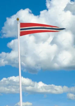 Norsk vimpel 550cm-Oslo flaggfabrikk Sale