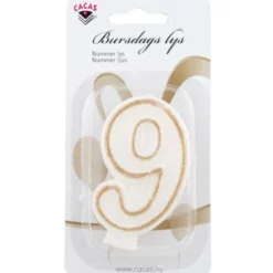 Nummerlys Gull Nr 9-Cacas Outlet