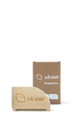 Nuppekam laget av bambus-På stell Sale