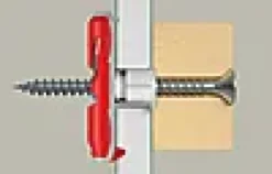 Nylonplugg Duotec K NV 2stk-Fischer New