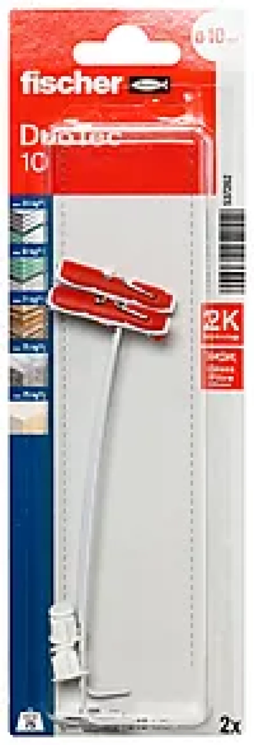 Nylonplugg Duotec K NV 2stk-Fischer New