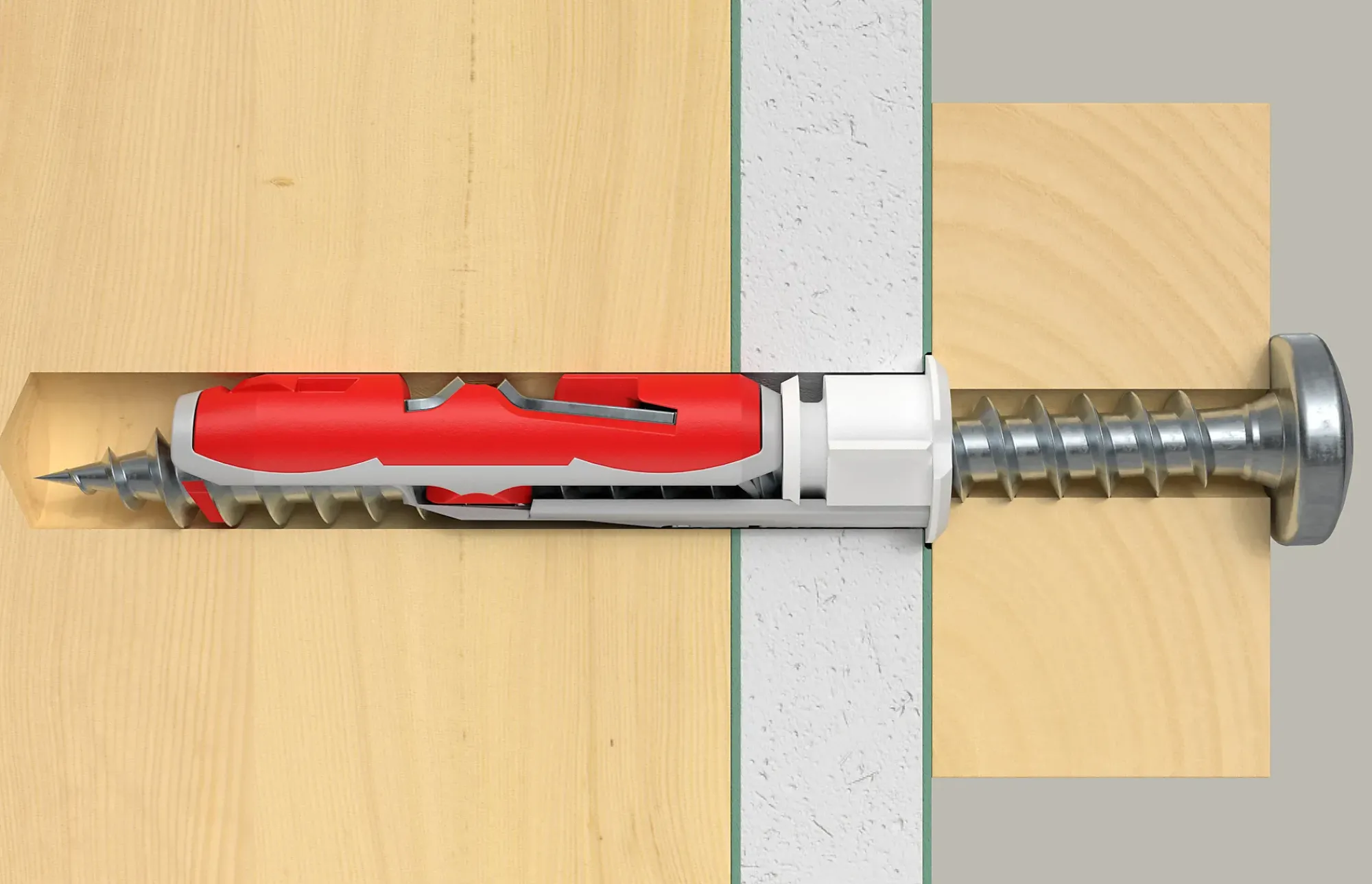 Nylonplugg Duotec K NV 2stk-Fischer New