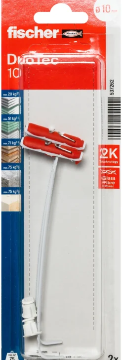 Nylonplugg Duotec K NV 2stk-Fischer New
