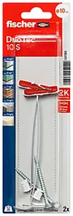 Nylonplugg Duotec S K NV 2stk-Fischer Best