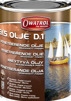 OLJE BÅT OG MØBLER METTENDE MATT 1,0L-Owatrol