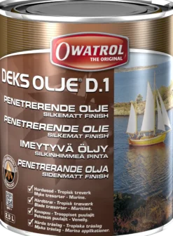 OLJE BÅT OG MØBLER METTENDE MATT 2,5L-Owatrol Clearance